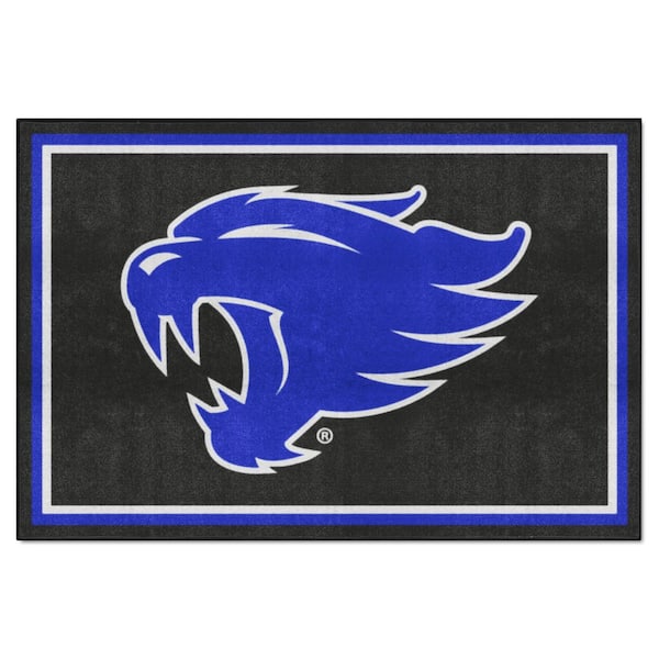 FANMATS Kentucky Wildcats Black 5 ft. x 8 ft. Plush Area Rug
