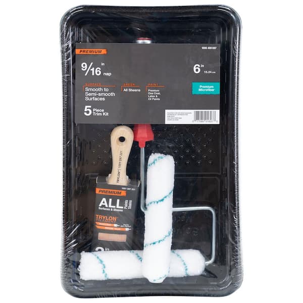 Linzer Best Trylon/Microfiber Mini Roller Kit (5-Piece)