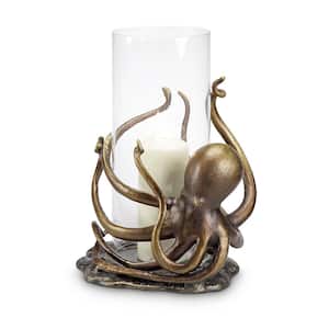 Octopus Hurricane Candle Holder