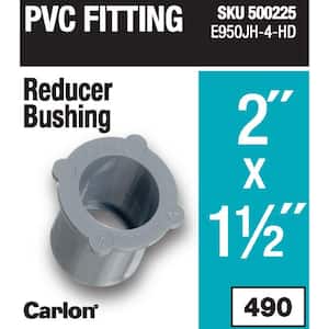 2 in. x 1-1/2 in. PVC Reducer Bushing
