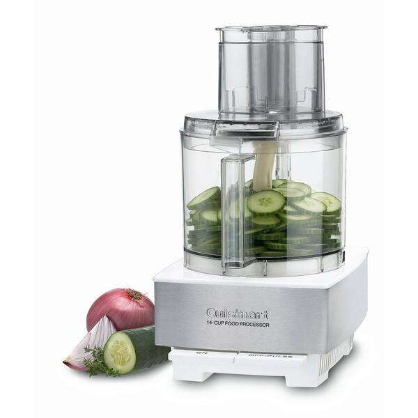 Cuisinart Custom 14-Cup 2-Speed White Stainless Steel Food Processor with  Pulse Control DFP-14BCWNY - The Home Depot