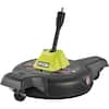 RYOBI 12 in. 2300 PSI Electric Pressure Washer Surface Cleaner with ...