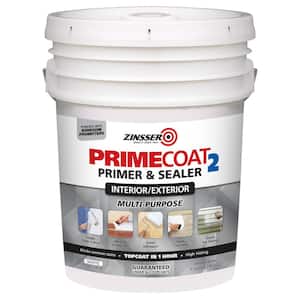 PrimeCoat2 5 gal. White Water-Based Interior/Exterior Multi-Purpose Primer & Sealer