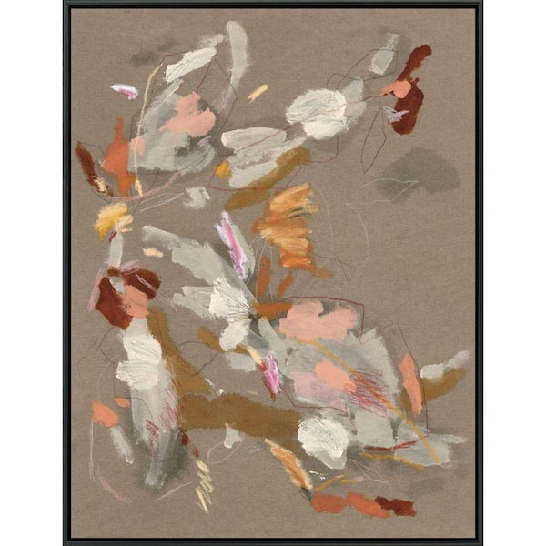 Scatter / Strew by Gunnarsdottir 1 Piece Framed Giclee Abstract Art Print 50 in. x 38 in.
