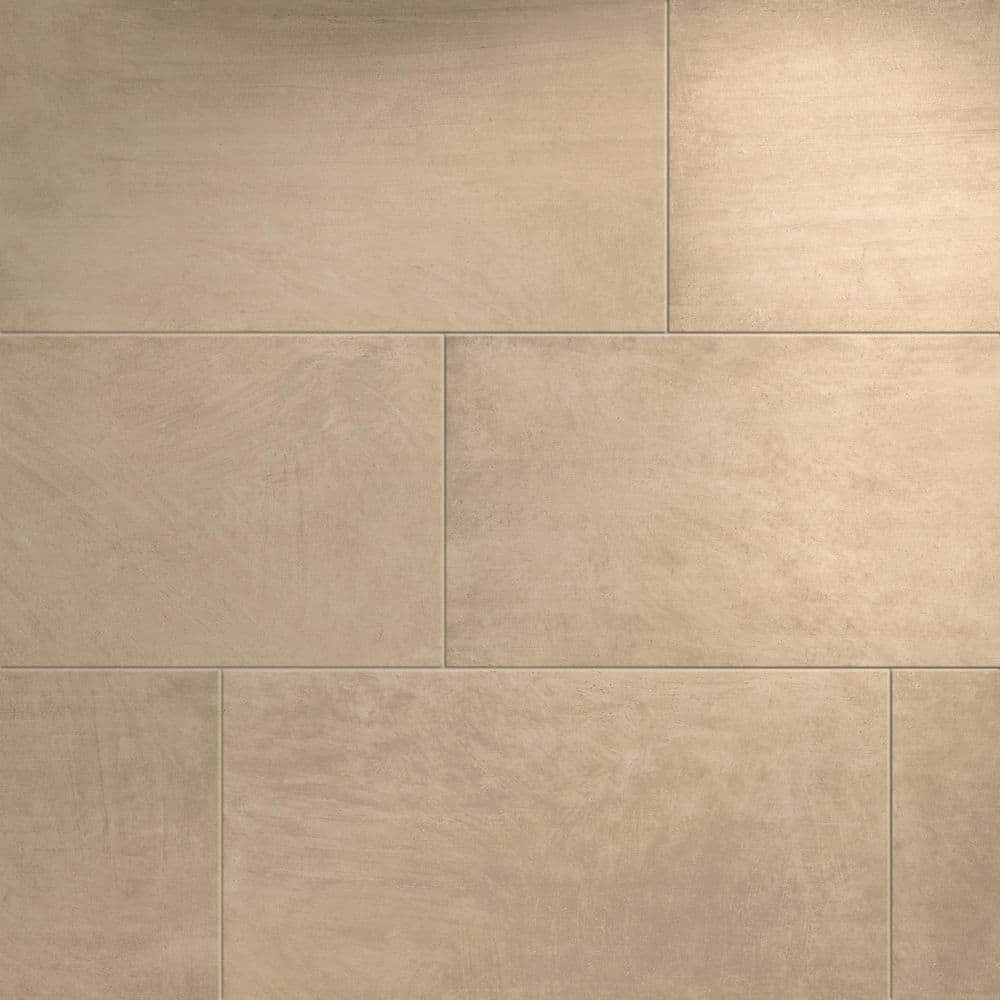 Materia Earth Matte 12 in. x 24 in. Concrete Look Porcelain Floor and Wall Tile (13.56 sq. ft./Case) price history on PriceWatchPro