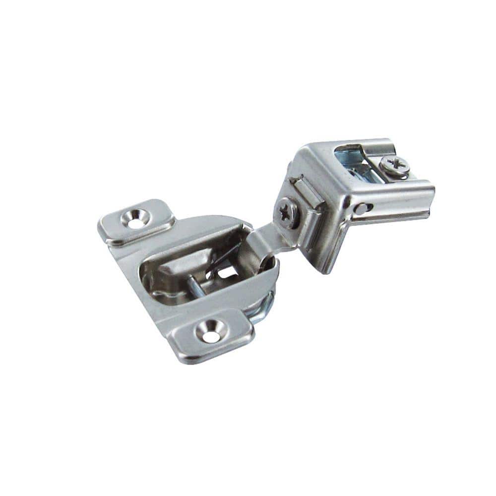 COMPACT Series 35 mm Spring Closing 1-1/4 in. Overlay for Face Frame Cabinet Wrap-around Hinge