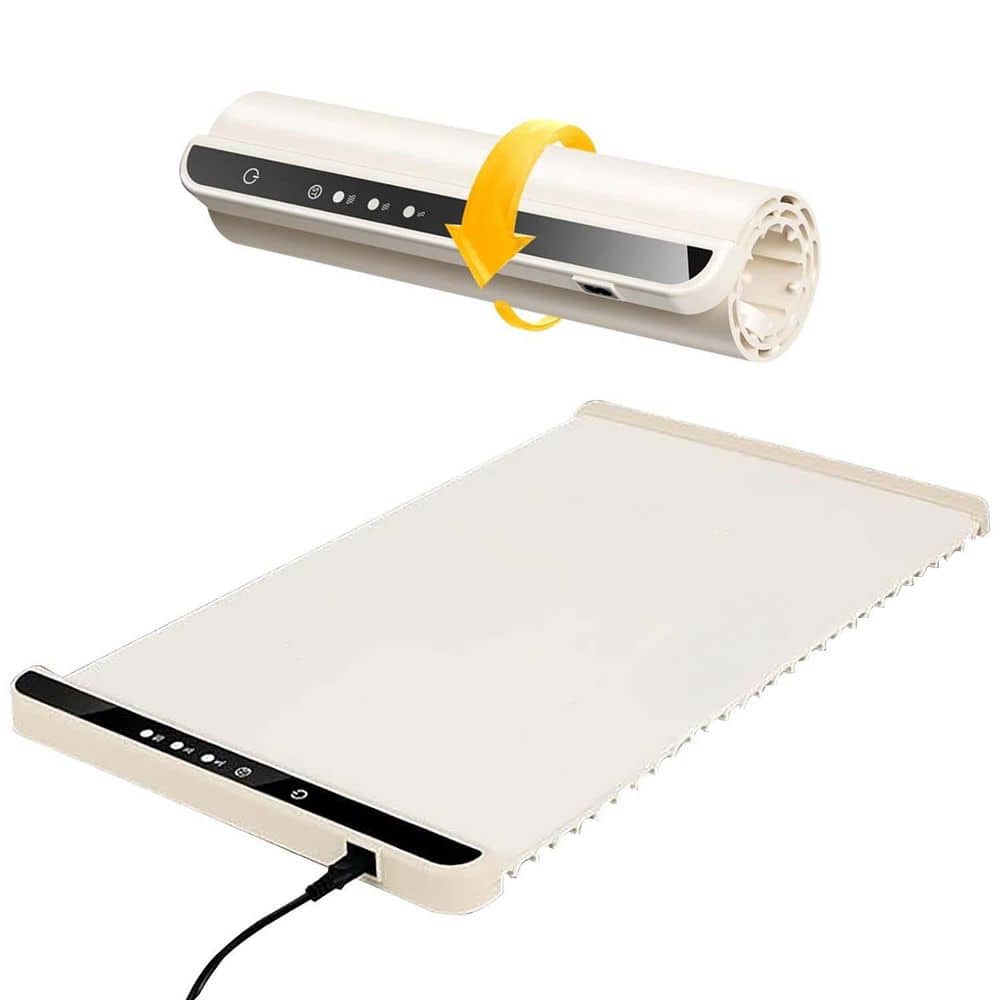 Fast Heating Silicone Electric Warming Tray Buffet Server with 3 Level Temp