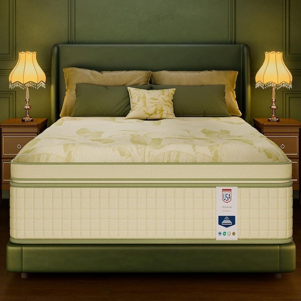 Queen Medium Gel Memory Foam 13 in. Hybrid Mattress with CertiPUR-US Certified, 365 Night Trial, Replaceable Top
