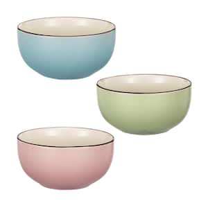 Pastel Notes Multi-Color Decorative Bowl (Set of 3)