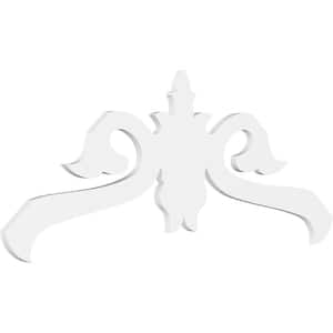 Pitch Florence 1 in. x 60 in. x 27.5 in. (10/12) Architectural Grade PVC Gable Pediment Moulding