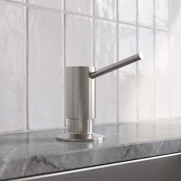 10 oz. Braddock Kitchen Soap Dispenser in Stainless Steel