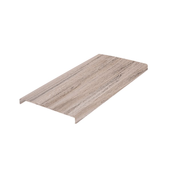 Deck-Top 8 ft. x 1/2 in. x 5-1/2 in. Sand Castle PVC Decking Board Covers for Composite and Wood Patio Decks (10-Pack)