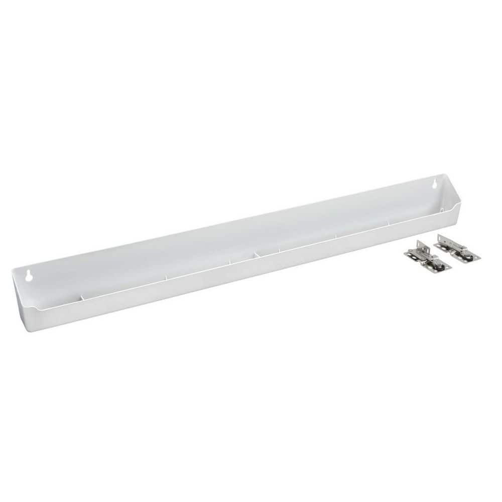 30 in. White Polymer Cabinet Door/Drawer Kitchen TipOut, Sink Front Tray for Base Cabinets price history on PriceWatchPro