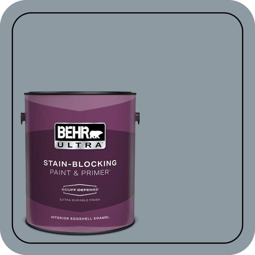 1 gal. #N490-4 Teton Blue Extra Durable Eggshell Enamel Interior Paint & Primer price history on PriceWatchPro