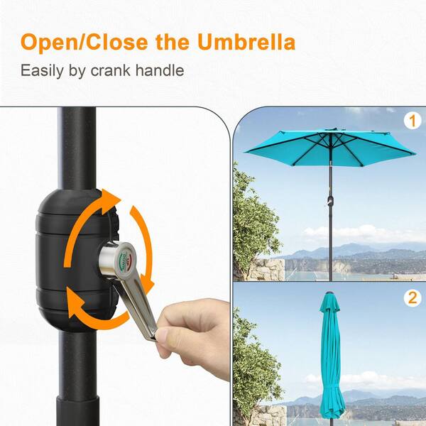 cantilever patio umbrellas with screen Horizon Pro Cantilever Umbrella