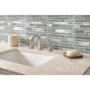 Bimini Interlocking 12 in. x 12 in. Textured Glass Patterned Look Wall Tile (20 sq. ft./Case)