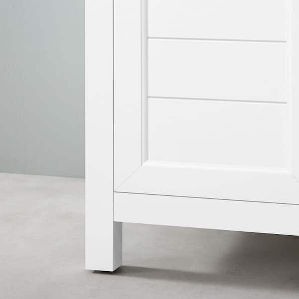 Home Decorators Collection Hanna 36 in. Single Sink White Bath