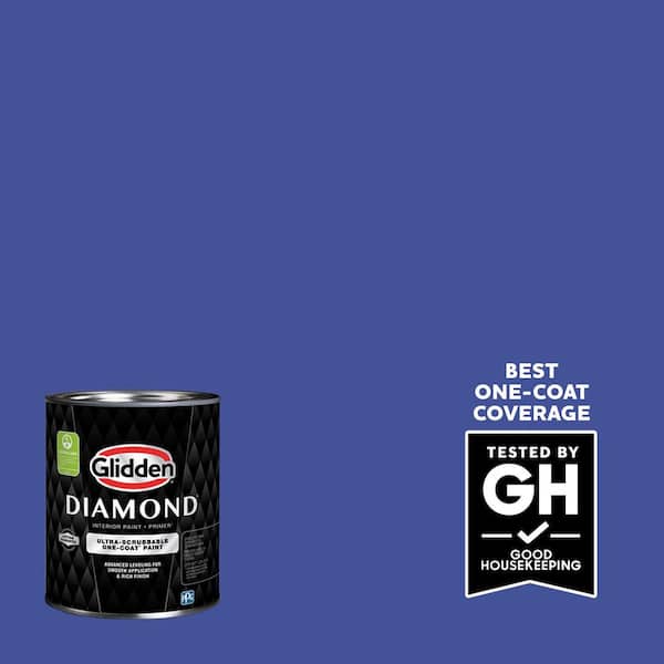 Glidden Diamond 1 qt. PPG1245-7 Crushed Velvet Eggshell Interior Paint with Primer