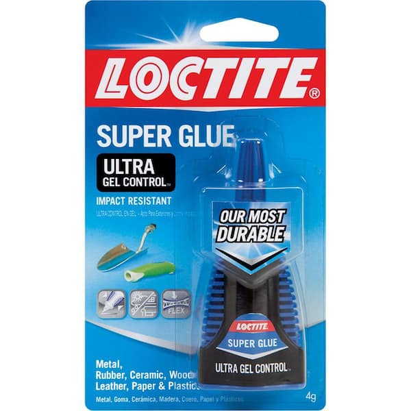 Loctite Super Glue Gel Control, 0.14 Fl Oz/1 Bottle | Pack of 3