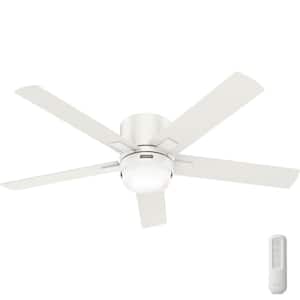 Milmack 52 in. Indoor Fresh White Ceiling Fan with Light and Remote Control
