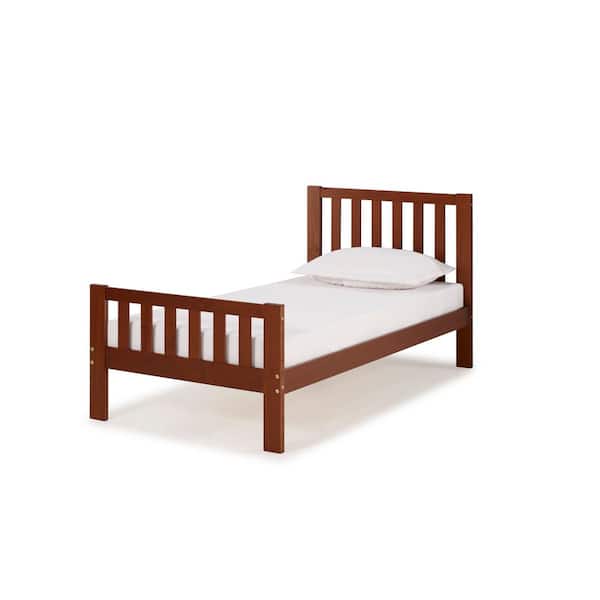 Alaterre Furniture Aurora Chestnut Twin Bed