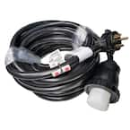 parkworld 10 ft. 10/3 STW 3-Wire RV/Marine Shore Power 30 Amp to 50 Amp ...