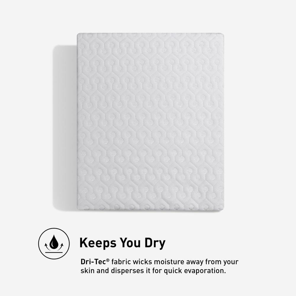King Size White Dri-Tec Waterproof Mattress Protector