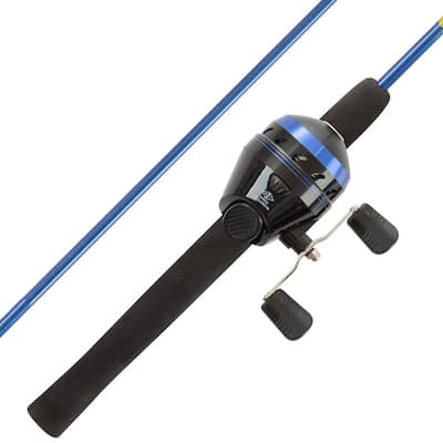  Wakeman Fishing Rod And Reel Combo - 2pc Strike Series  Medium Action 78-Inch Spinning Reel Fishing Pole - Fishing Gear For Bass  And Trout