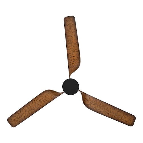 Chaville 56 in. Indoor/Outdoor Matte Black Ceiling Fan with Remote Control Included Ceiling Fans Without Lights