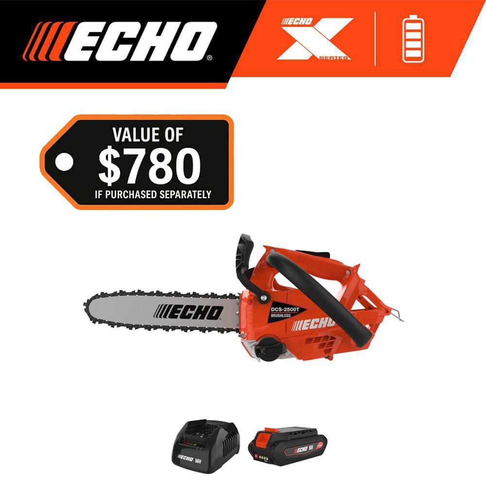 ECHO 56V 12 in. X Series Cordless Battery Top Handle Arborist