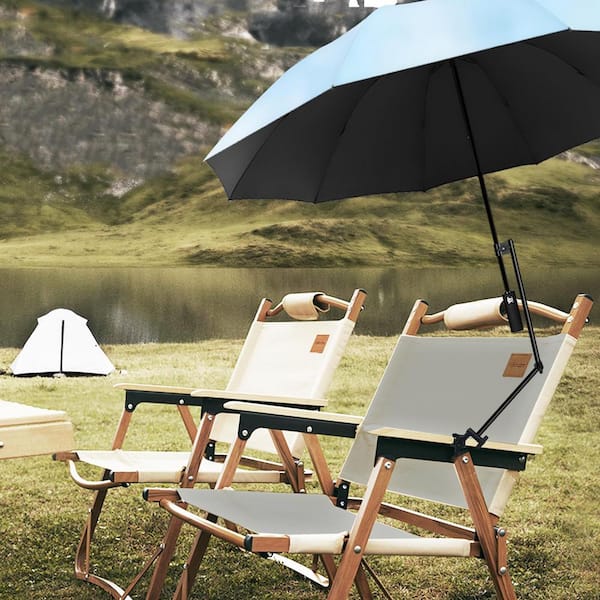 Angel Sar 2.5 ft. Beach Umbrella with Adjustable Universal