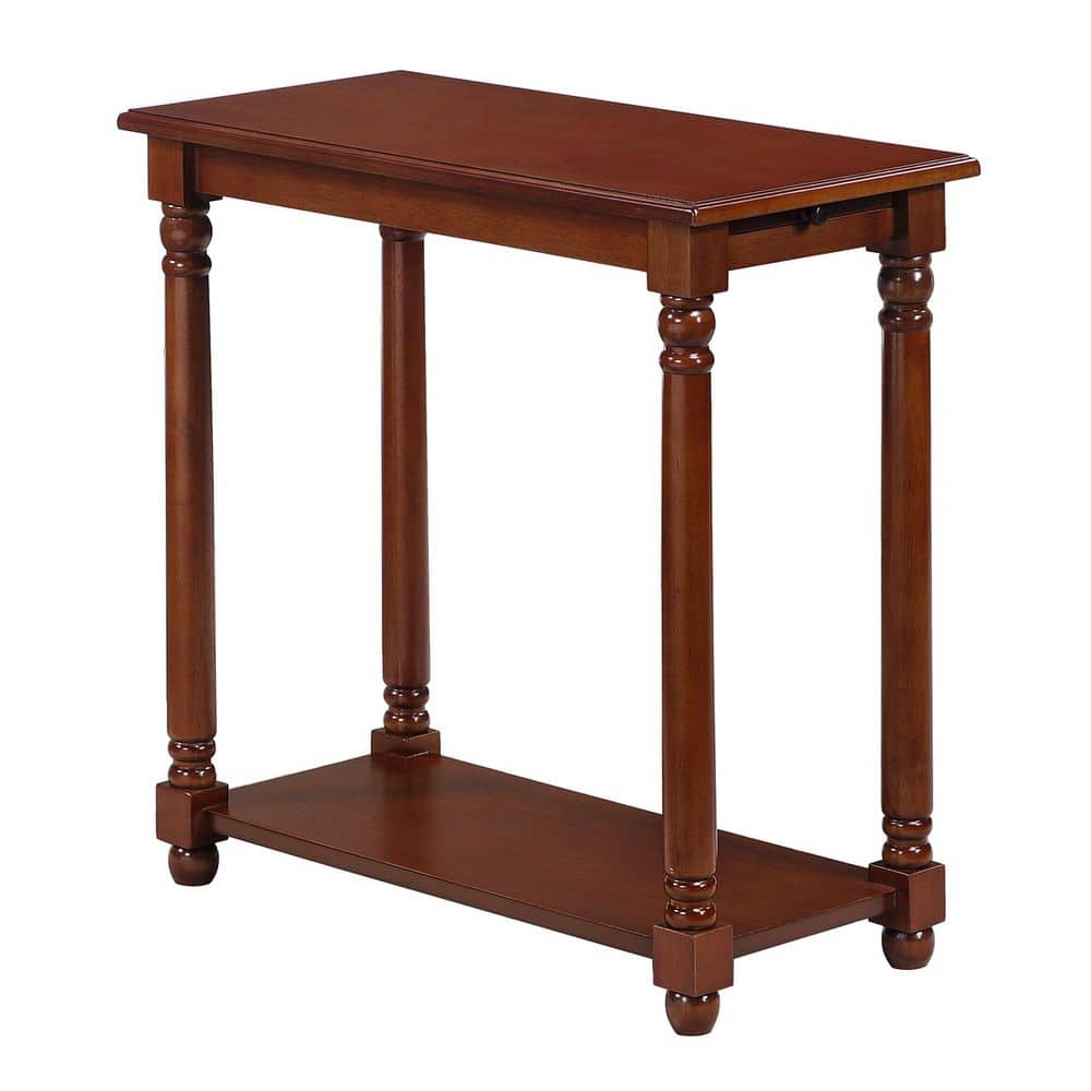 French Country Mahogany End Table - thumbnail 6