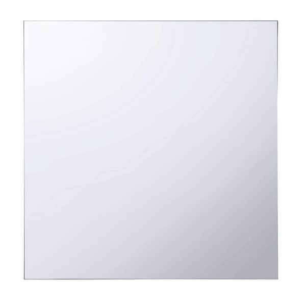 24 in. W x 24 in. H Rectangular Aluminum Recessed or Surface Mount Medicine Cabinet with Mirror