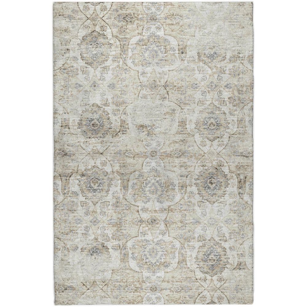 Dream Shag Premium Machine Washable Abstract ADS95 Linen 8 ft. x 10 ft. Area Rug price history on PriceWatchPro