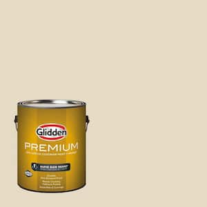 1 gal. PPG1103-2 Almond Paste Satin Exterior Latex Paint