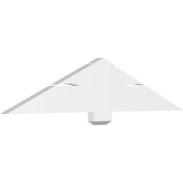 Ekena Millwork Redmond 60 in. W x 12.5 in. H x 2 in. D Signature Polyurethane Bracket