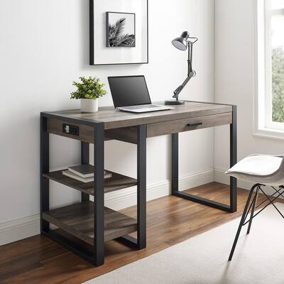 Gray - Computer Desks - Desks - The Home Depot