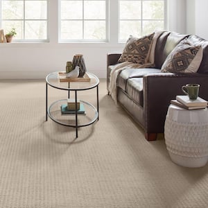 Canter  - Buffed - Beige 38 oz. Triexta Pattern Installed Carpet