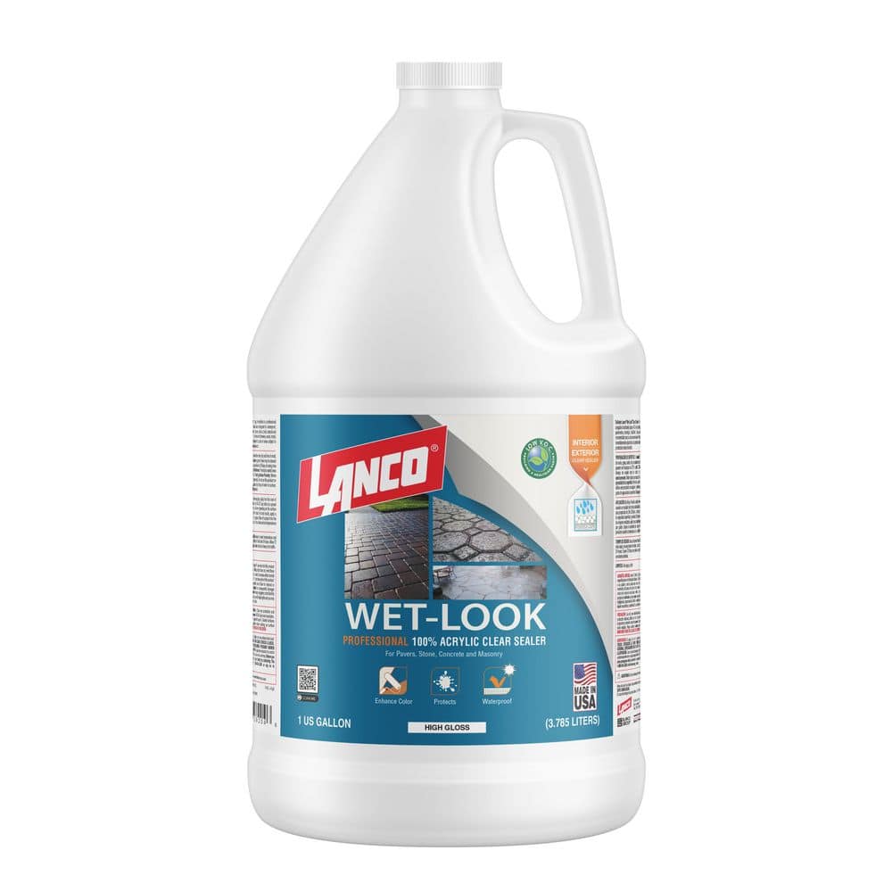 Wet Look 1 Gal. Interior/Exterior Clear Sealer for Concrete and Pavers price history on PriceWatchPro
