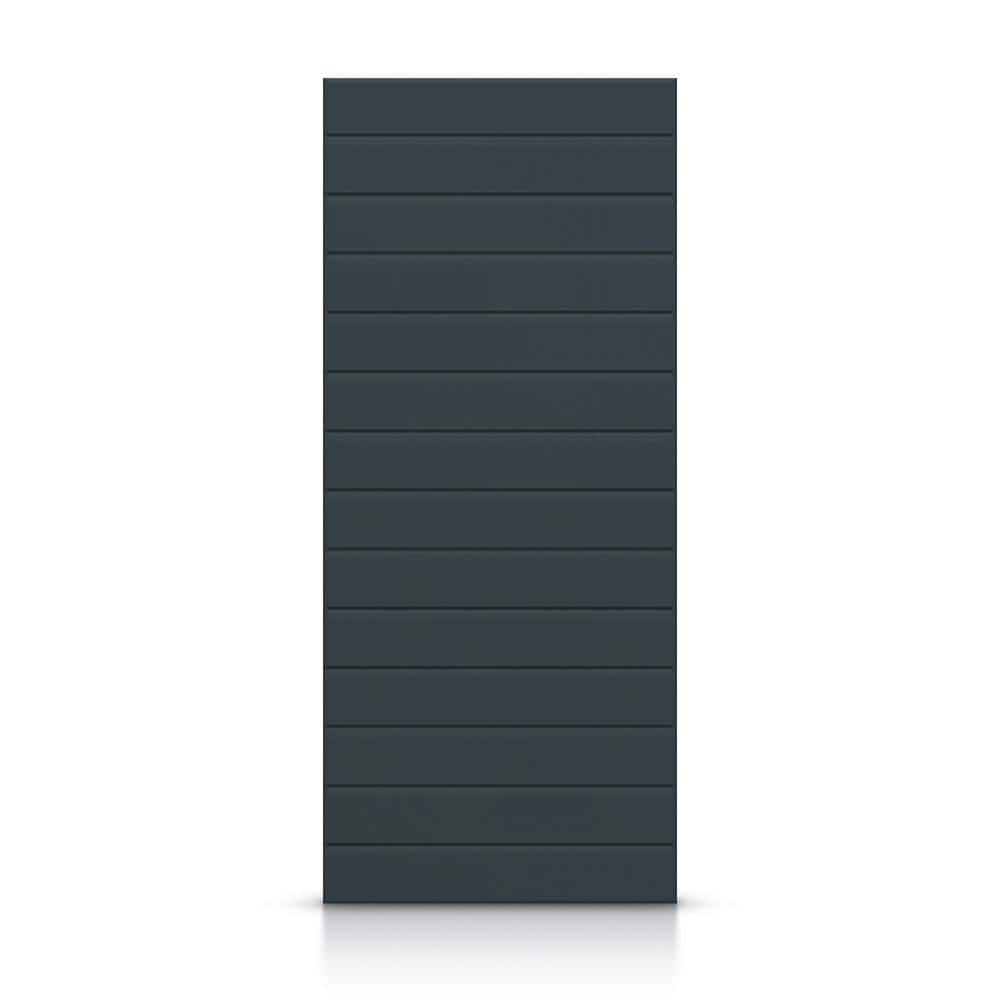 24 in. x 80 in. Hollow Core Charcoal Gray Painted Composite MDF Interior Door Slab price history on PriceWatchPro