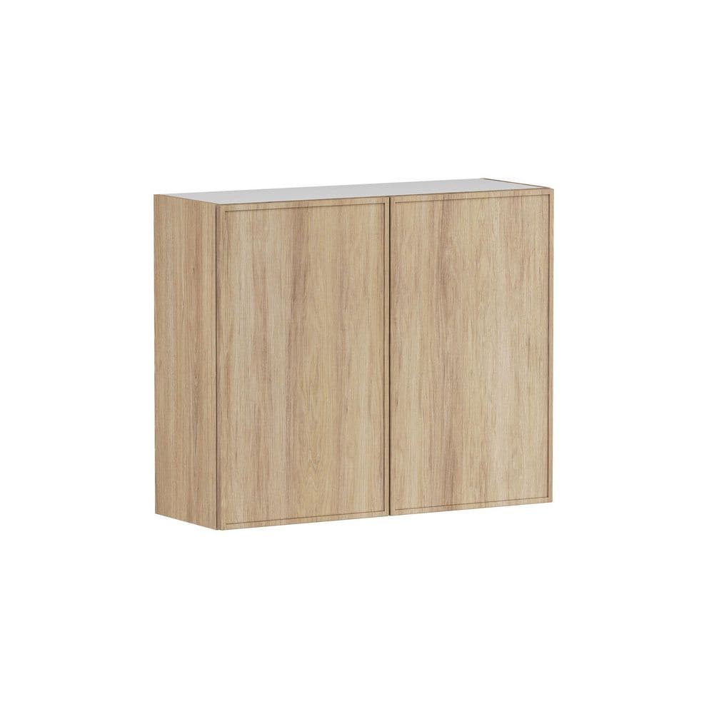 Designer Series Renly 36 in. W x 12 in. D x 30 in. H Assembled Slim Shaker Wall Kitchen Cabinet in Sandstone price history on PriceWatchPro