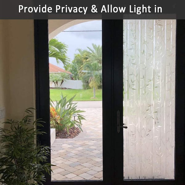 17.7 in. x 78.8 in. No Glue Self Static Removable Frosted Glass Privacy  Window Film, Mosaic W1WF1778SM - The Home Depot