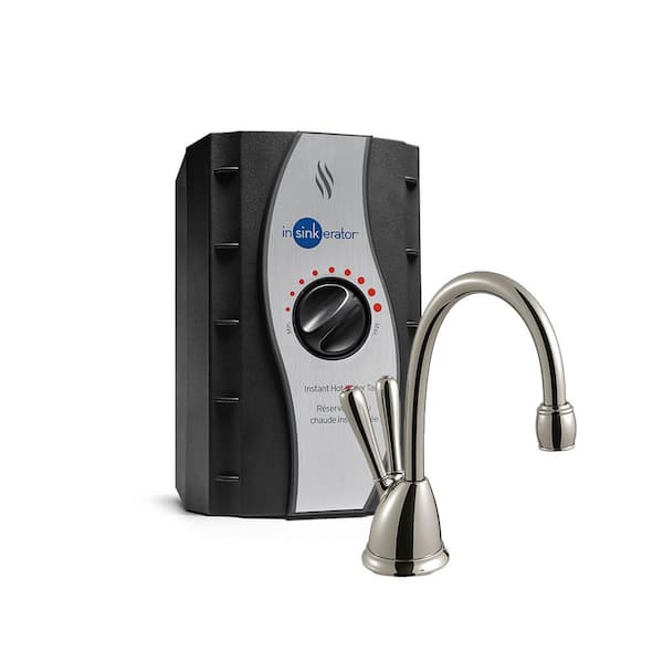 InSinkErator Involve View Series Instant Hot & Cold Water Dispenser Tank with 2-Handle 6.75 in. Faucet in Chrome