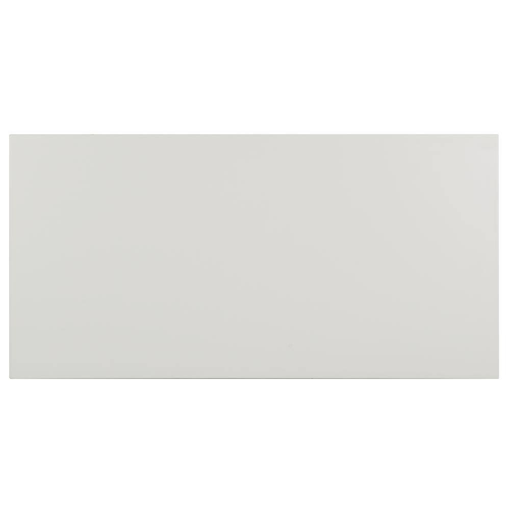 Caraway 47" White and Oak Rectangular Coffee Table