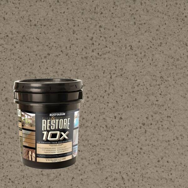 Rust-Oleum Restore 4-gal. Putty Deck and Concrete 10X Resurfacer