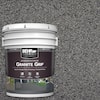 5 Gal. Gray Granite Grip Decorative Flat Interior/Exterior Concrete Floor Coating