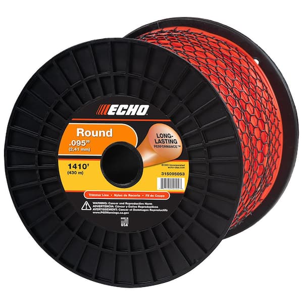 0.095 in. x 1,410 ft. Large Spool Round Trimmer Line