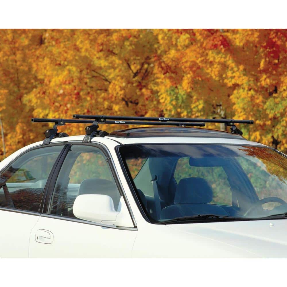 Black Steel Complete Roof Rack System for Cars