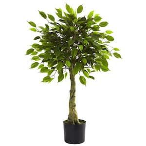 3 ft. Artificial UV Resistant Indoor/Outdoor Ficus Tree