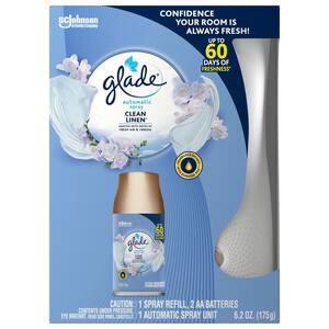 6.2 oz. Clean Linen Starter Kit Automatic Air Freshener
